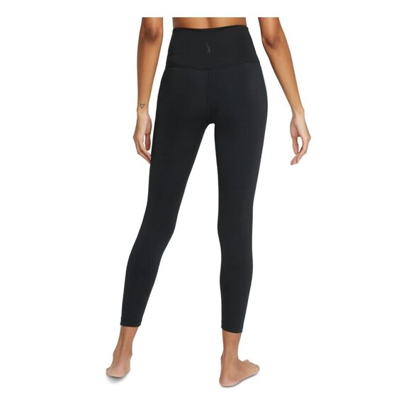 Nike Women's Size S Crochet-Trimmed 7/8 High-Waist Yoga Tights MLT3262AFA - Picture 2 of 2